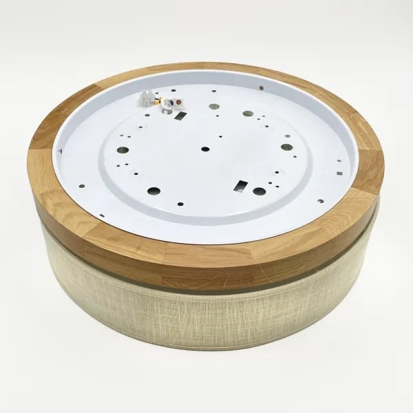 Brilagi - Plafoniera LED BELLADONNA LED/36W/230V Ø 40 cm crema/rovere