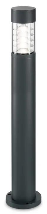 Lampione Per Esterno H.80,5 Alluminio Antracite Serie Dema