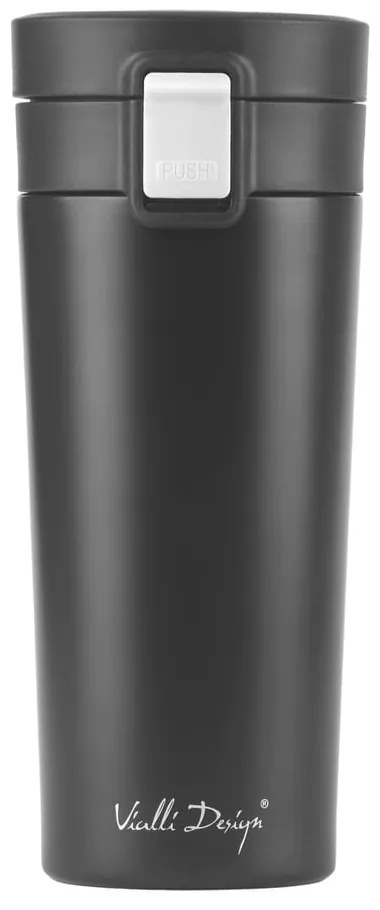 Termos da viaggio nero, 400 ml Fuori - Vialli Design