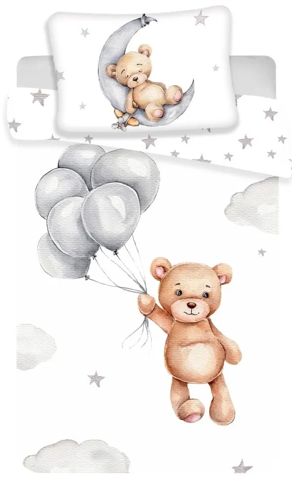 Biancheria da letto per culla in cotone 100x135 cm Teddy Bear - Jerry Fabrics
