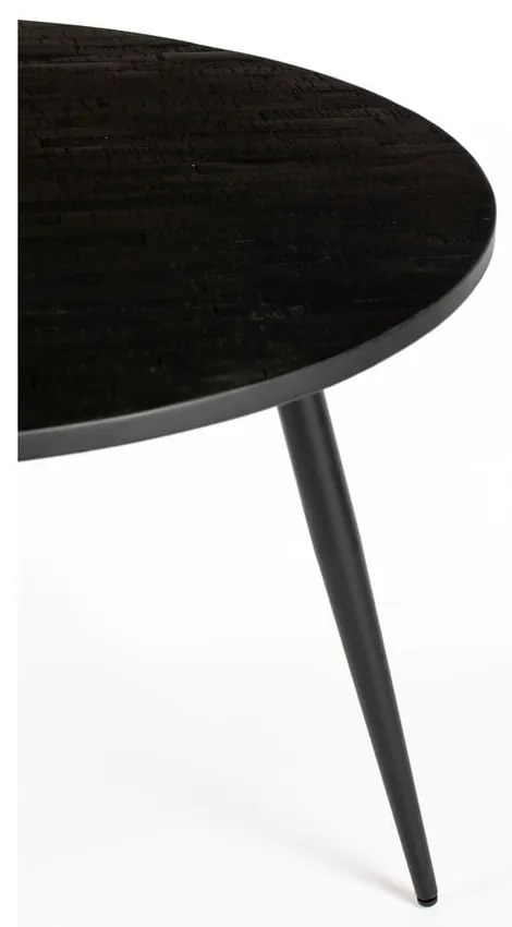 Tavolo da pranzo rotondo in legno di teak ø 110 cm Mo - White Label