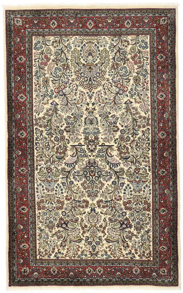Sarouk Tappeto 210 x 130 (Iran) Annodato A Mano