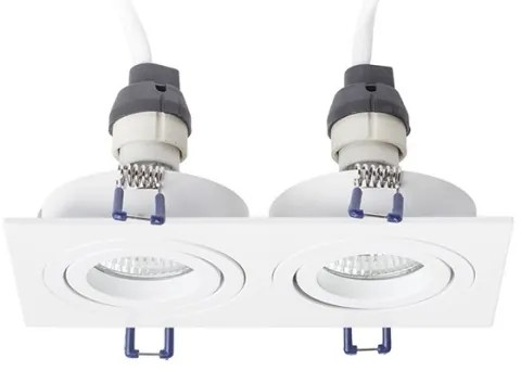 RED - Design Rendl - R12713- Lampada da incasso PASADENA 2xGU10/50W/230V