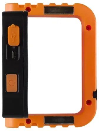 Faretto LED solare ricaricabile dimmerabile LED/10W/5V USB 6500K IP44 1800 mAh