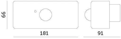 Applique solare a LED con sensore SOLARIS2 LED/2,5W/3,7V 4000K IP44