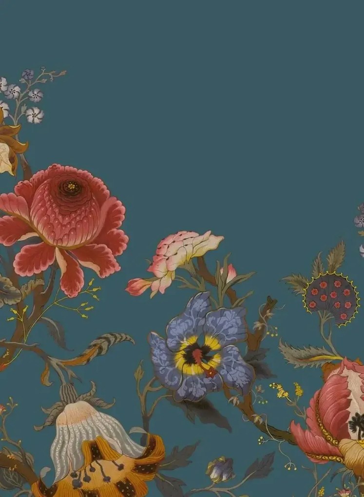 House of Hackney Carta da parati Artemis Climbing Walls - Petrol