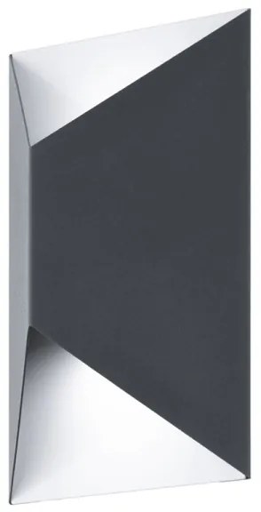 Eglo 93994 - Illuminazione LED da esterno PREDAZZO 2xLED/2,5W/230V