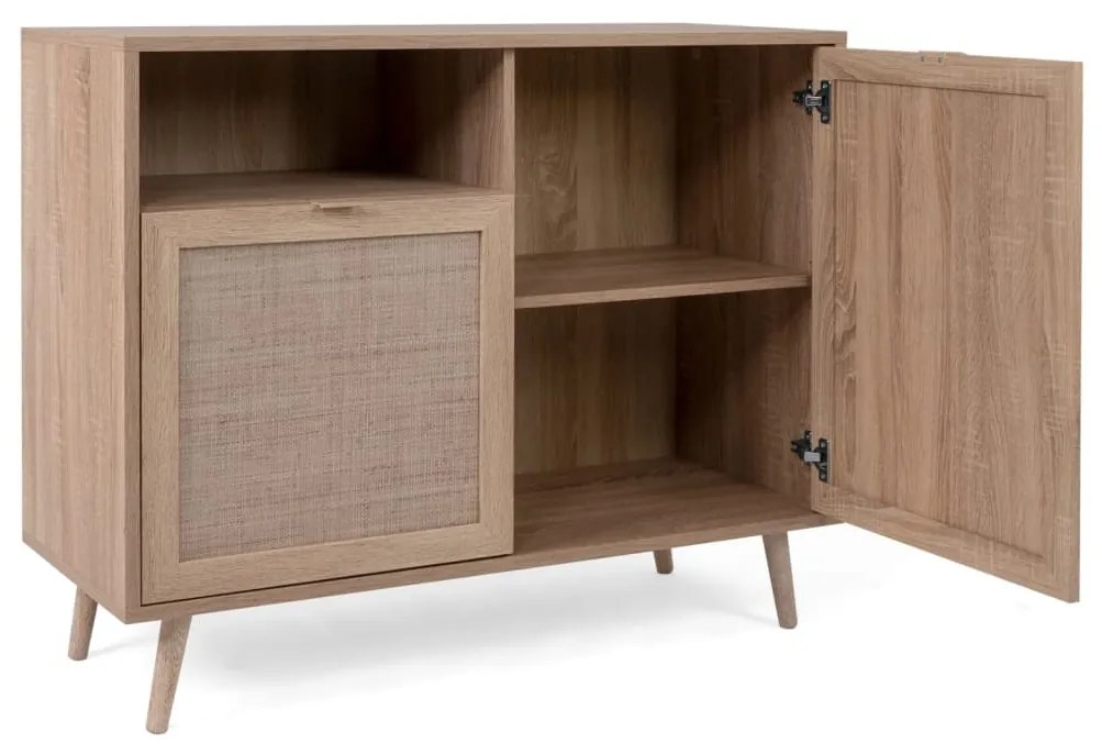 Finori credenza bali 01a rovere sonoma e stampa canna