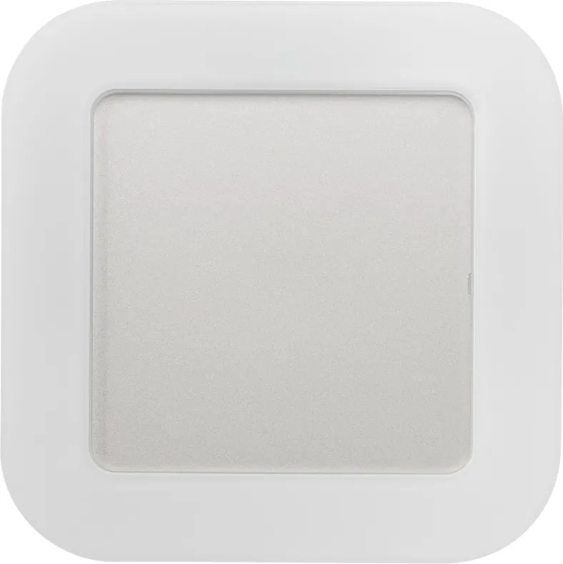 Plafoniera LED 24W Quadrata IP65 32x32 cm - Bianca Colore Bianco Naturale 4.000K