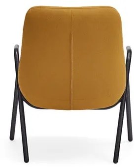 Poltrona gialla , altezza 90 cm Dins - Teulat