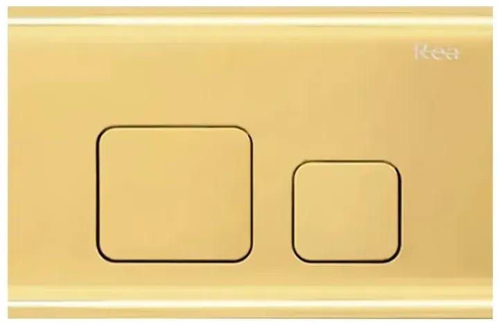 Supporto set da incasso per WC con bottone F  Gold