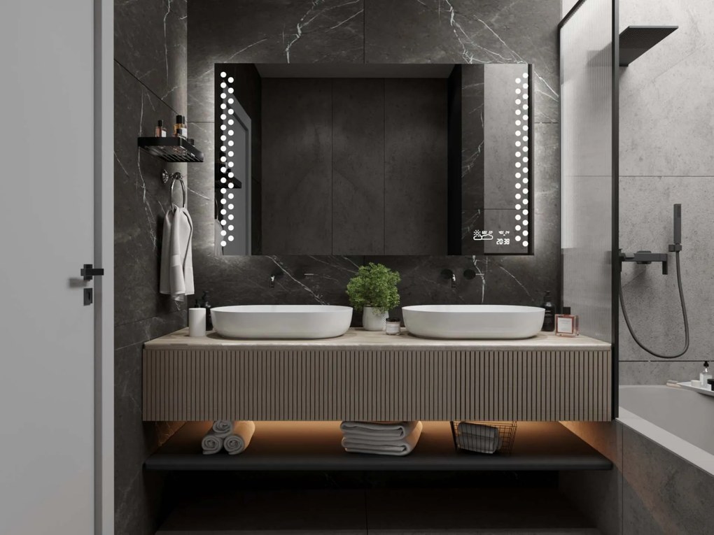 Specchio con illuminazione LED  M10