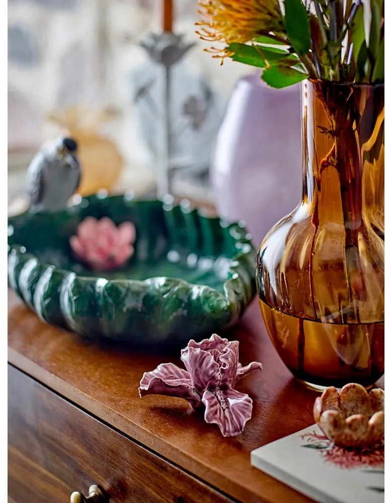 Vaso in vetro marrone fatto a mano (altezza 27 cm) Saiqa - Bloomingville