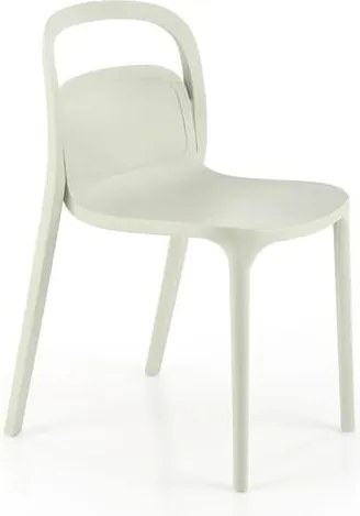 Sedia in plastica K490 in menta