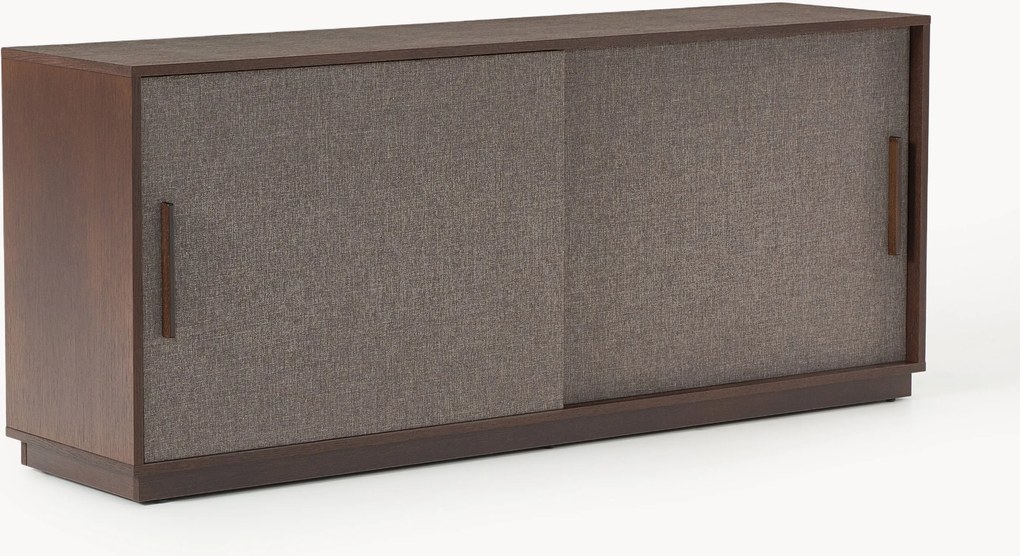 Credenza in legno con frontale imbottito Wisp