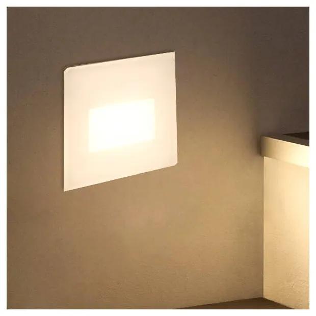 Segnapasso LED Bianco 4W per Scatola 503 - Antiabbagliamento Colore Bianco Naturale 4.200K