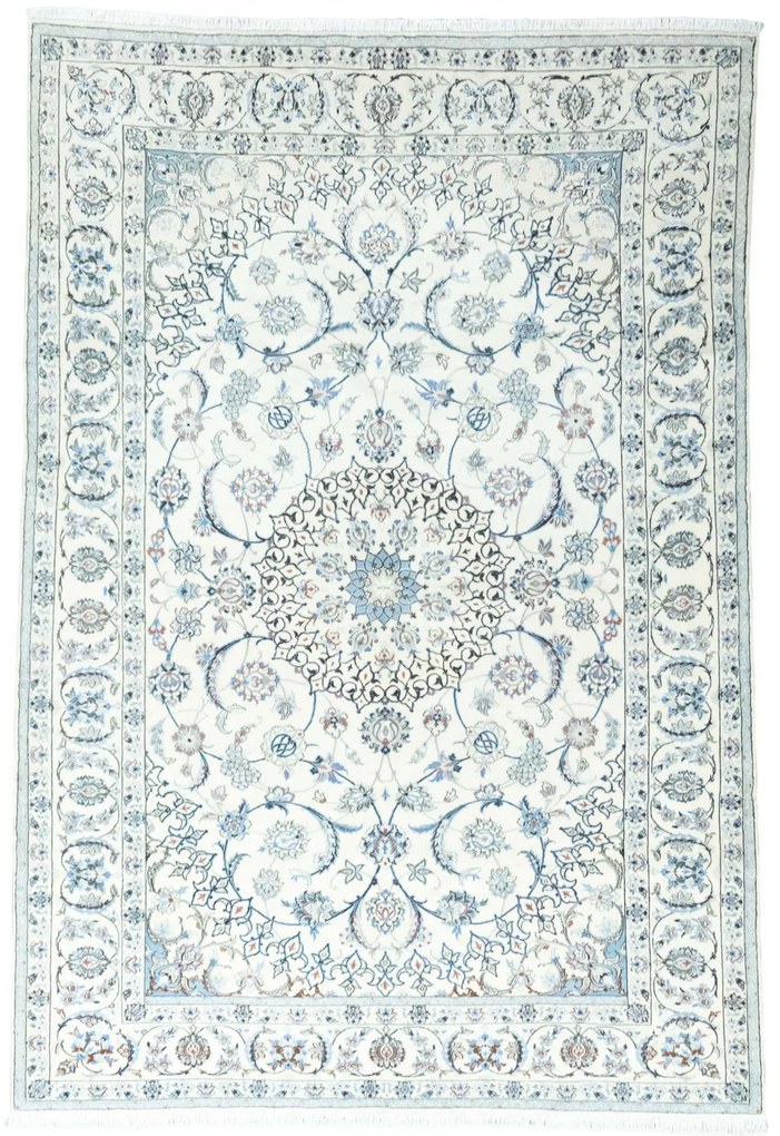Nain Tappeto persiano 290 x 200 Beige (Iran) Annodato A Mano