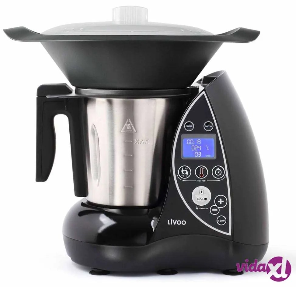 Livoo Macchina da Cucina Termica 3 L 1500 W Nera