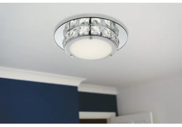 Globo 49356 - Plafoniera LED MARGO 1xLED/12W/230V