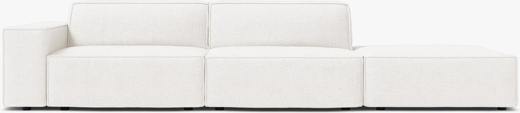 Divano modulare 3 posti Jodie in bouclé Baloo – L262 cm