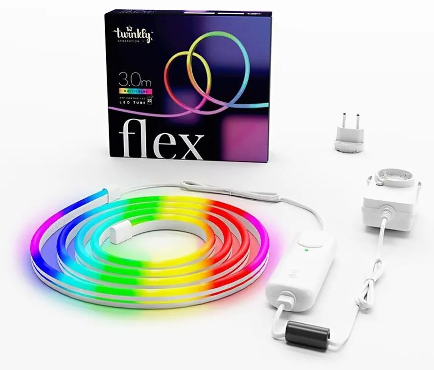 Twinkly TWFL300STW-WEU - LED RGB Striscia dimmerabile FLEX 300xLED 3 m Wi-Fi