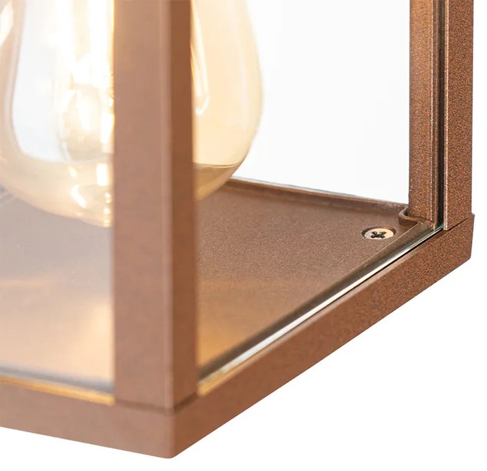 Applique industriale Ruggine 38 cm 2 luci IP44 - Charlois