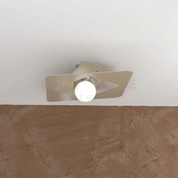 Wacky lampadario da soffitto in metallo 45 cm 1 luce attacco e27 sa...
