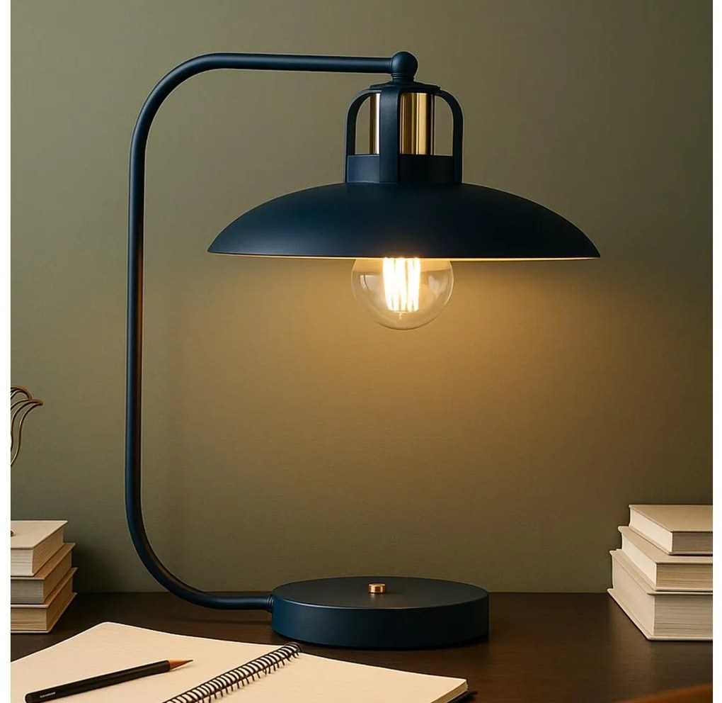 Brilagi - LED Lampada da tavolo FLAMENGO 1xE27/60W/230V blu