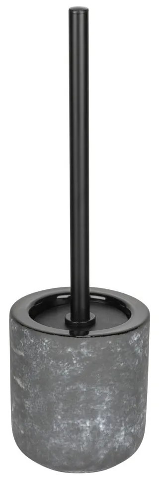 Scopino WC grigio in ceramica Sacile – Wenko