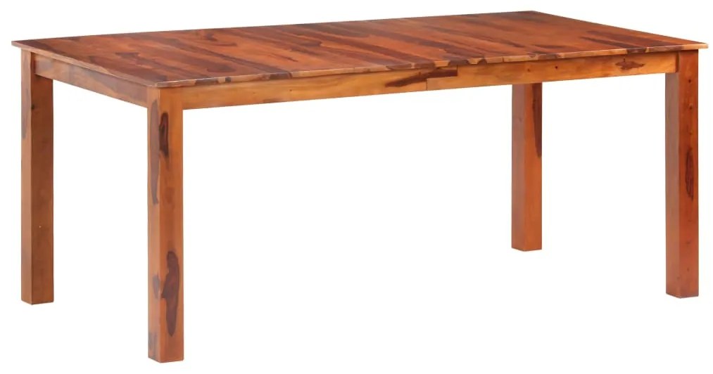 Tavolo da Pranzo 180x90x76 cm in Legno Massello di Sheesham