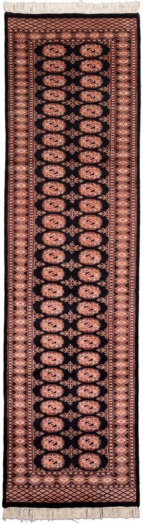 Bokhara Tappeto 290x80 (Pakistan) Annodato A Mano
