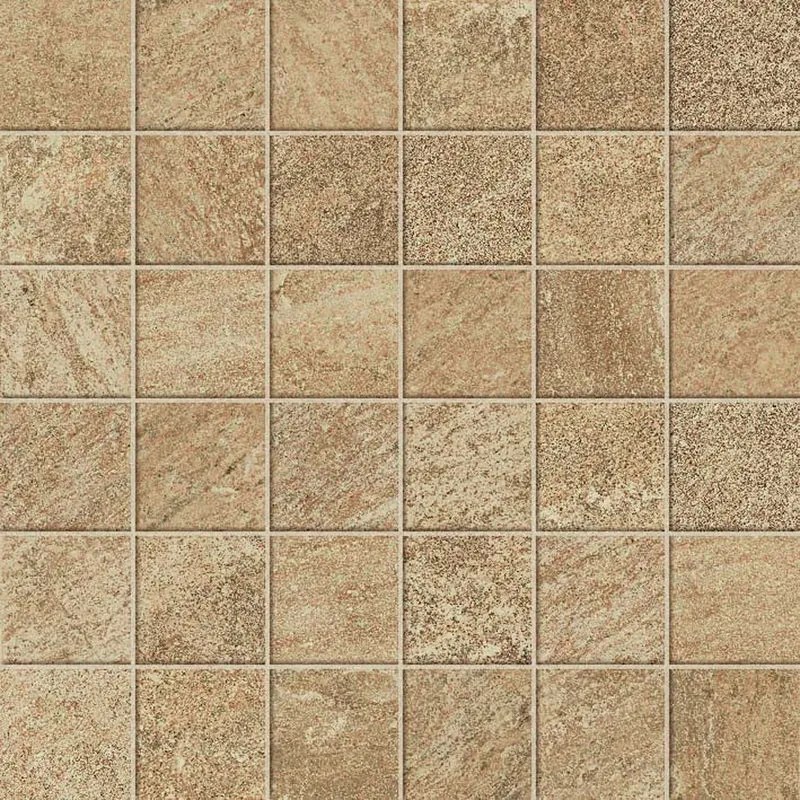 Mosaico in gres porcellanato Regent oro L 30 x L 30cm x Sp. 8 mm, 10 pezzi