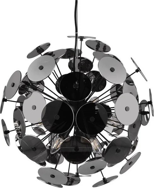 Apparecchio a sospensione nero opaco Discalgo - Trio