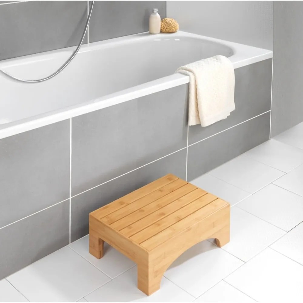 Gradino da bagno in bambù Bambusa - Wenko