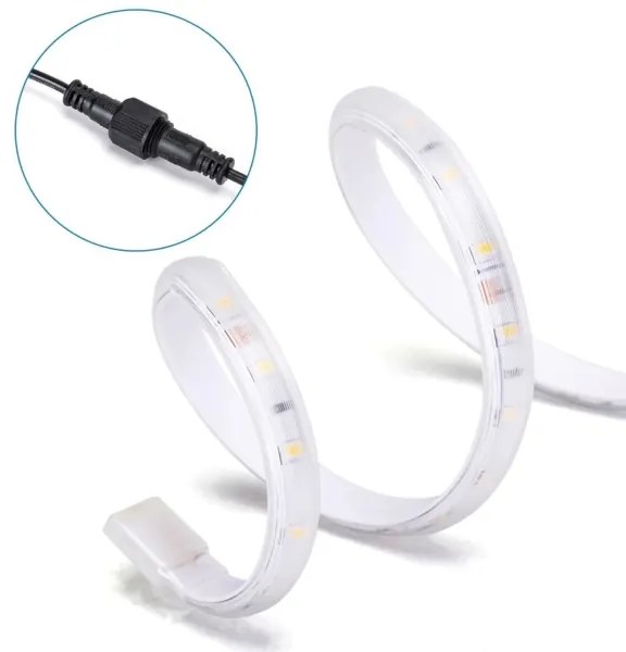 Aigostar - LED Striscia solare dimmerabile LED/1,6W/3,2V 3 m 6500K IP65 + +TC