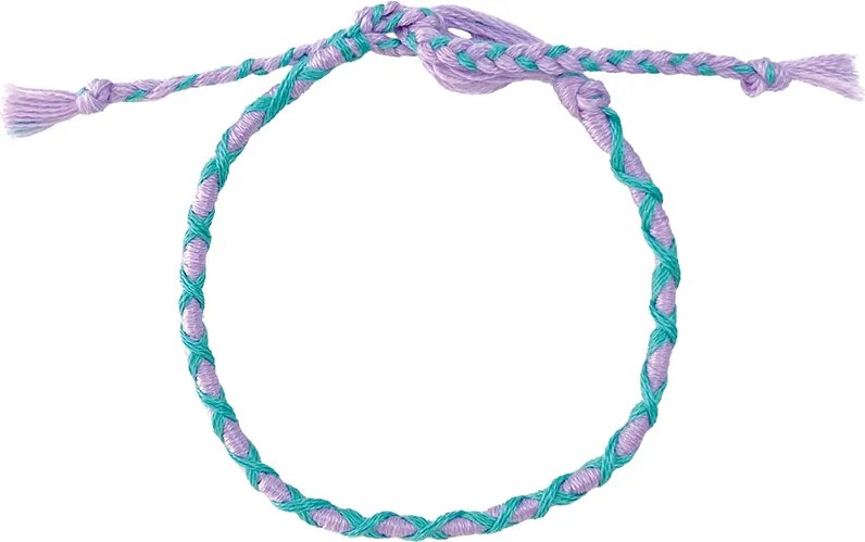 Atelier per bambini - 30 braccialetti avvolgenti arcobaleno