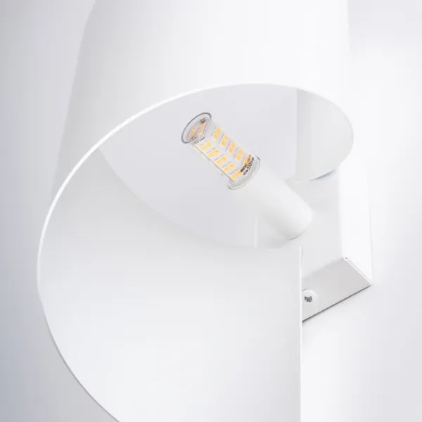 Sollux SL.1308 - Applique TALASSA 1xG9/8W/230V bianco