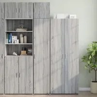 Mobile Sottile Grigio Sonoma 40x42,5x225 cm in Truciolato 3281285