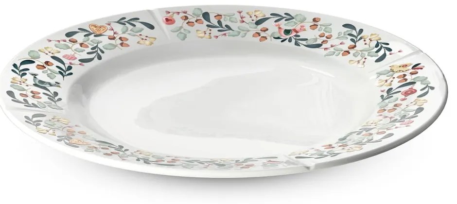 Piatto in porcellana bianca ø 27 cm Grand Cru Cottage - Rosendahl