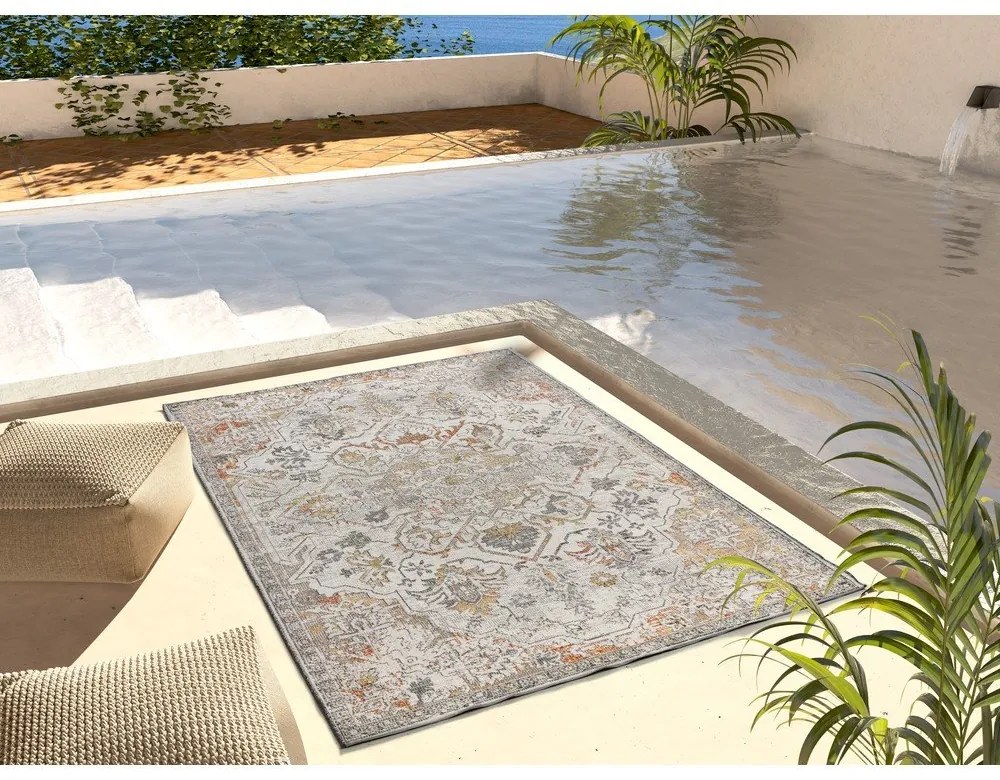 Tappeto da interno/esterno color crema 160x230 cm Samara – Universal