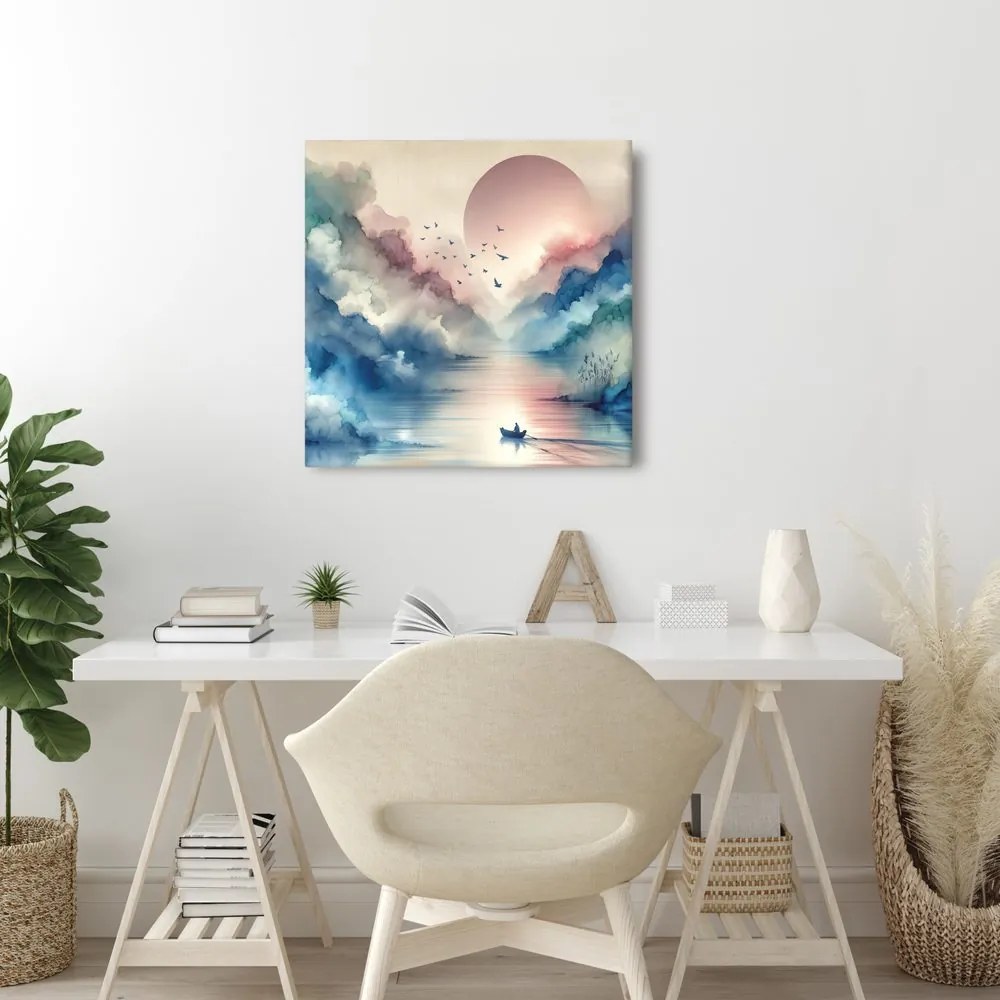 Quadro su tela – Tocco di cielo e terra