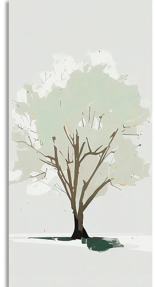 Quadro su tela – Albero in spirito minimalista