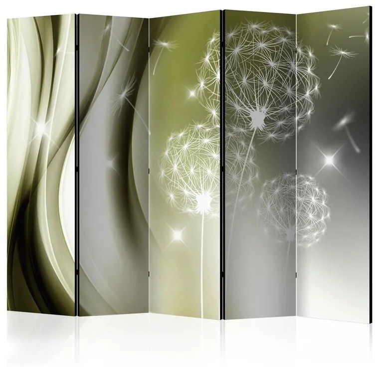 Paravento  Green Gentleness II [Room Dividers]  Colore Verde, Dimensioni e Misure 225x172