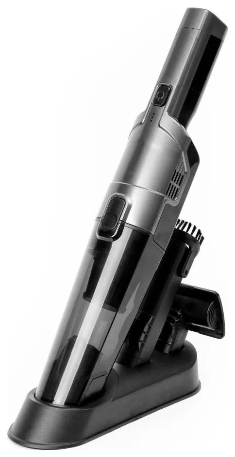 Aspiratore portatile ricaricabile per auto 75W/2800 mAh nero