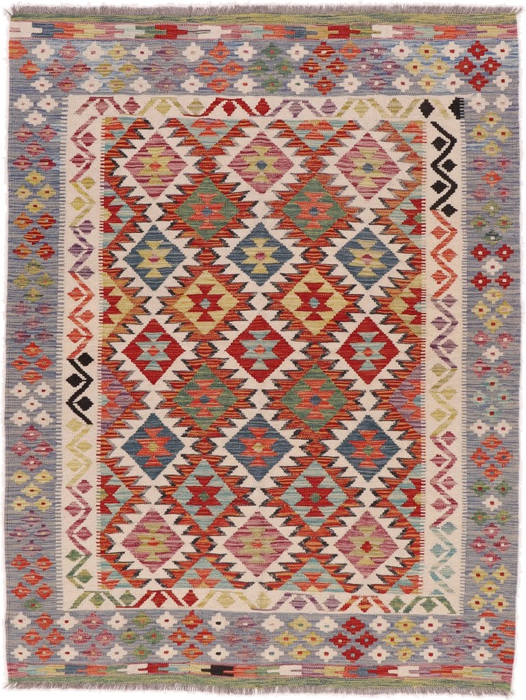Kilim Tappeto orientale 200x150 (Afghanistan) Tessuto A Mano