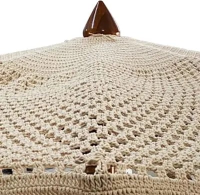YARI - ombrellone in cotone macramè