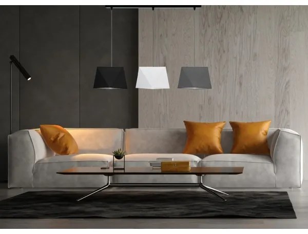 Lampadario a sospensione con filo DIAMENT 3xE27/60W/230V