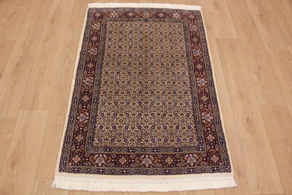 Moud Tappeto 150x100 (Iran) Annodato A Mano