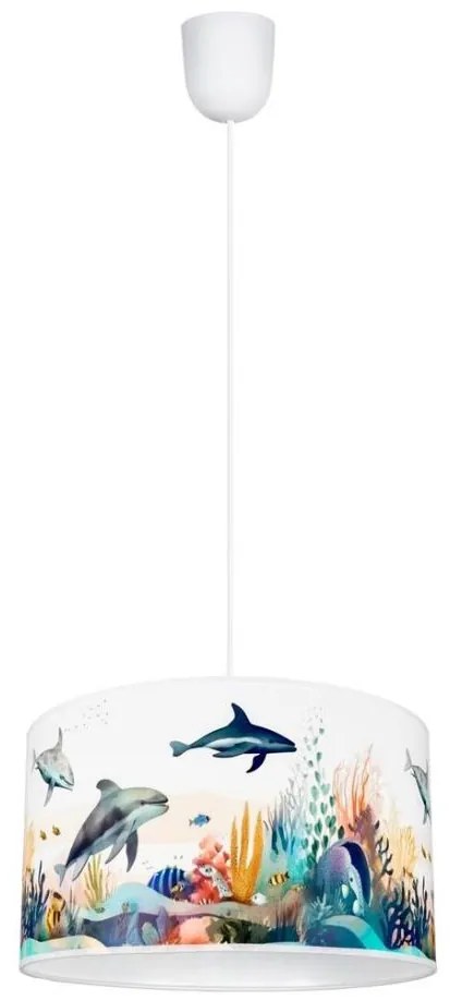 Lampadario per bambini OCEAN 1xE27/60W/230V