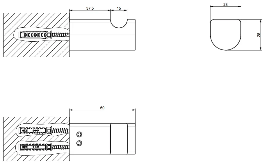 Cooper B-line B3690-1 1/4 ZN | J Hanger, Regolabile, Lunghezza 4 1/2 Pollici, Larghezza 2 3/4 - Foto 4
